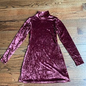 Urban Outfitters Velvet Dress